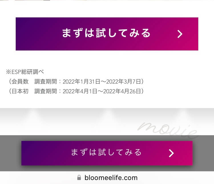 ブルーミー（bloomee）まずは試してみる